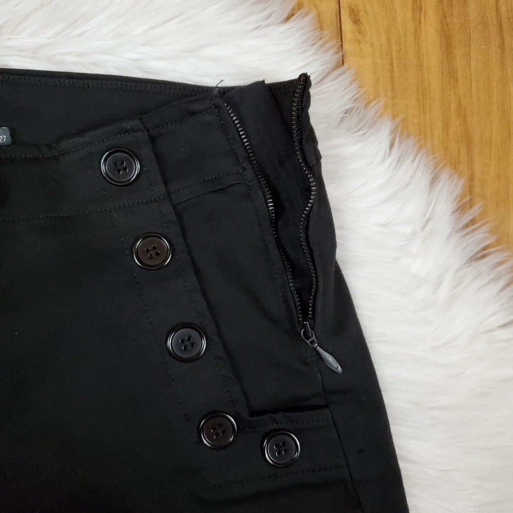 Anthro Level 99 Wide Leg Crop Sailor Pants - Picture 6 of 13